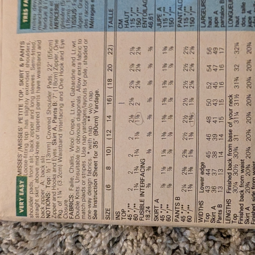 Butterick Pattern - Picture 2 of 4